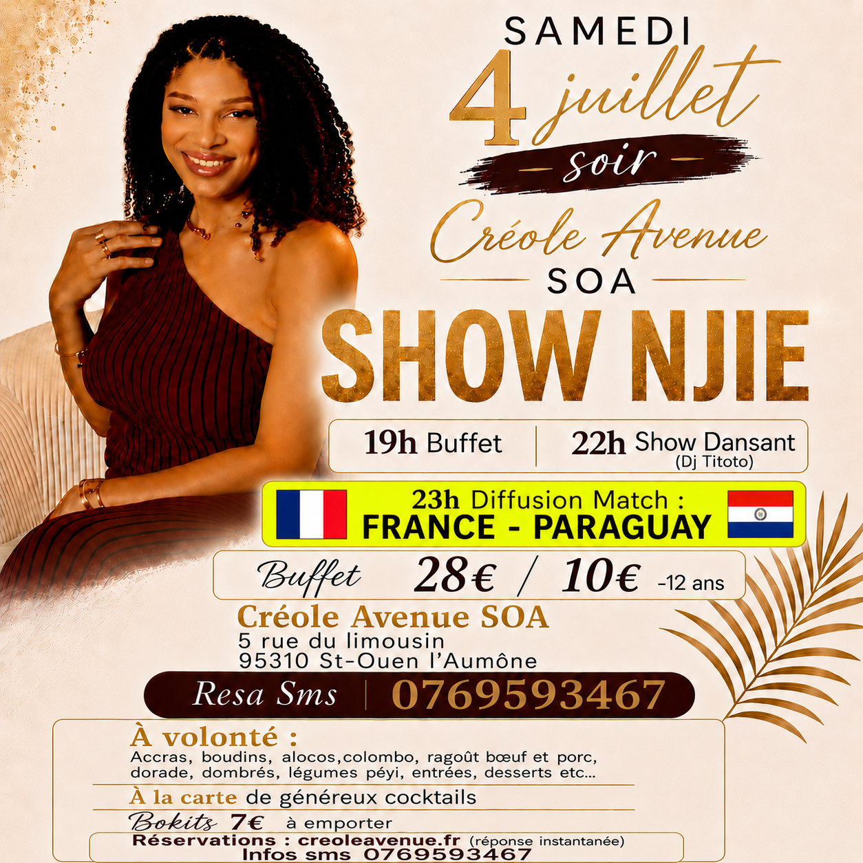 Buffet - Show NJIE - DJs