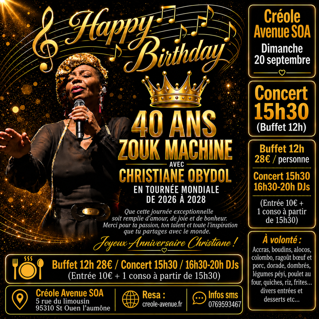 Buffet-Zouk Machine
